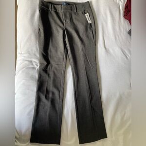 Womens Old Navy Grey Harper Petite Dress Pants NWT